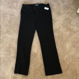 Old Navy Black Mid-Rise dress pants